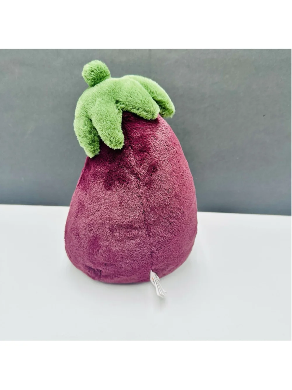 Jellycat AMUSEABLE EGGPLANT Aubergine 12” Soft Plush Toy HTF Retired EUC